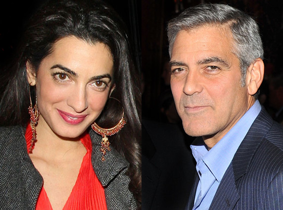 Amal Alamuddin, George Clooney Amal Alamuddin, George Clooney